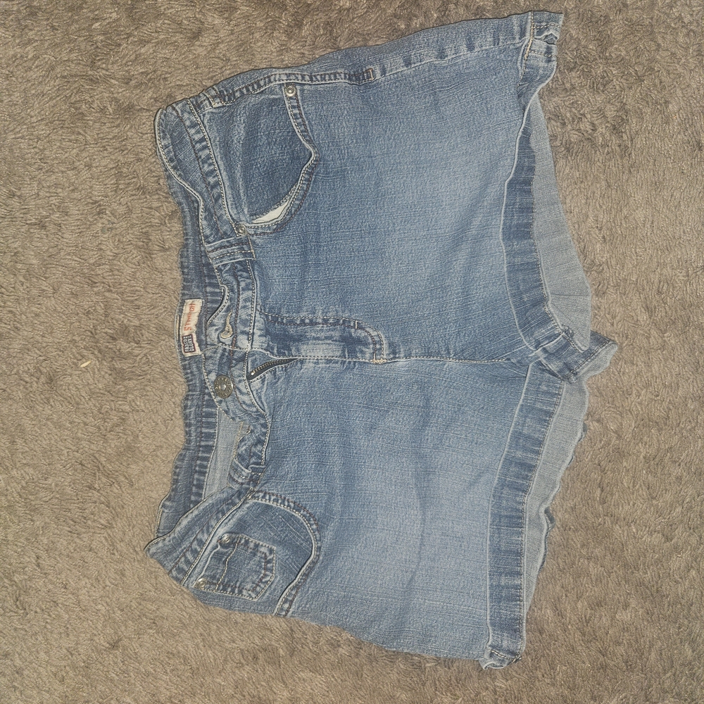Blue Denim Shorts